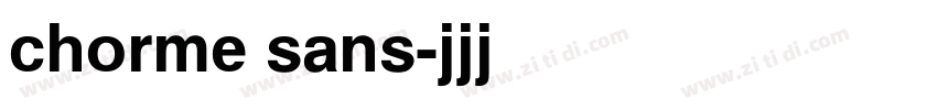 chorme sans字体转换